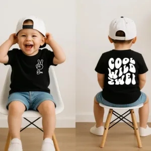 Cool & Wild Birthday T-Shirt for Kids