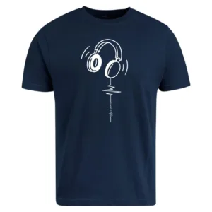 Music Is Life T-Shirt | Headphone Graphic Tee | Cool Music Lover Shirt | DJ & Musician Gift | Unisex Casual Top | Concert T Shirt